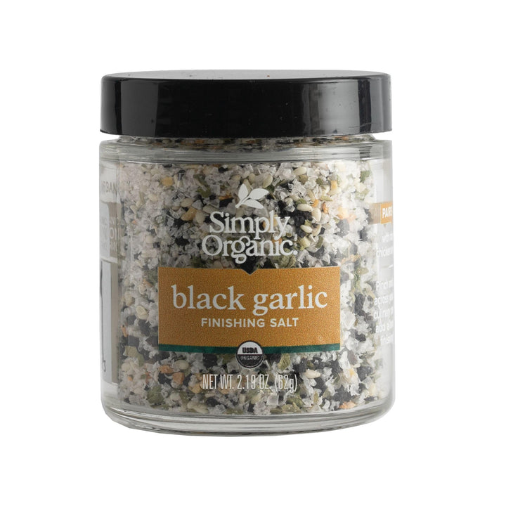 Simply Organic Finishing Salt, Black Garlic, 2.19 oz