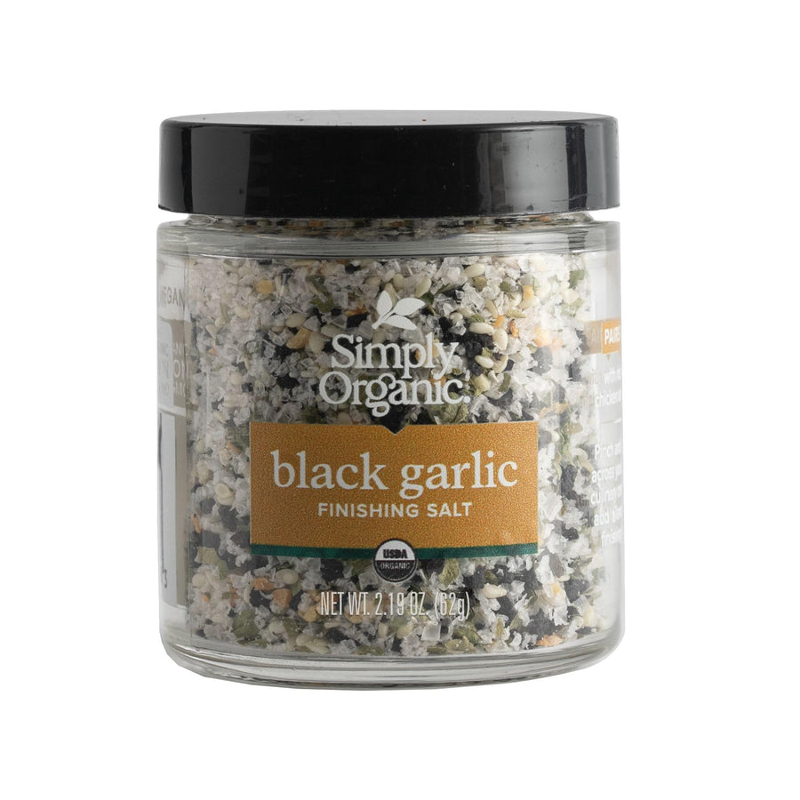 Simply Organic Finishing Salt, Black Garlic, 2.19 oz
