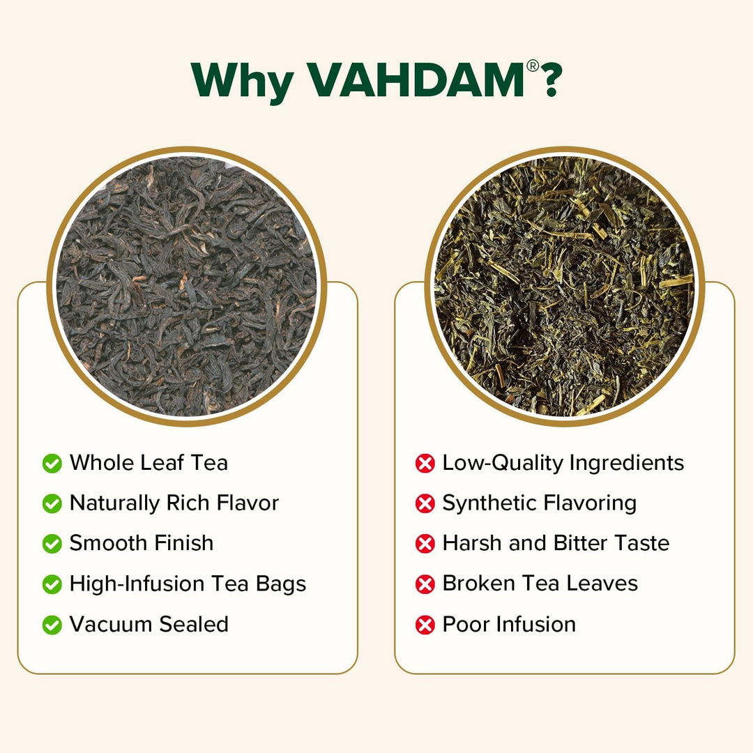 Vahdam Original English Breakfast Black Tea, Loose Leaf, 12 oz