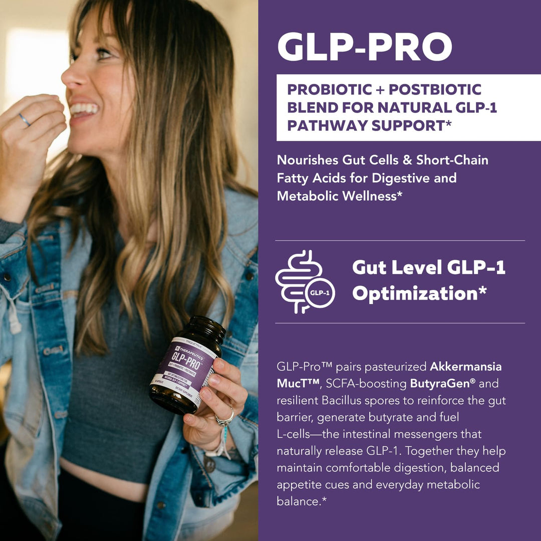 GLP-Pro GLP-1 Support Probiotic & Postbiotic, 30 Count