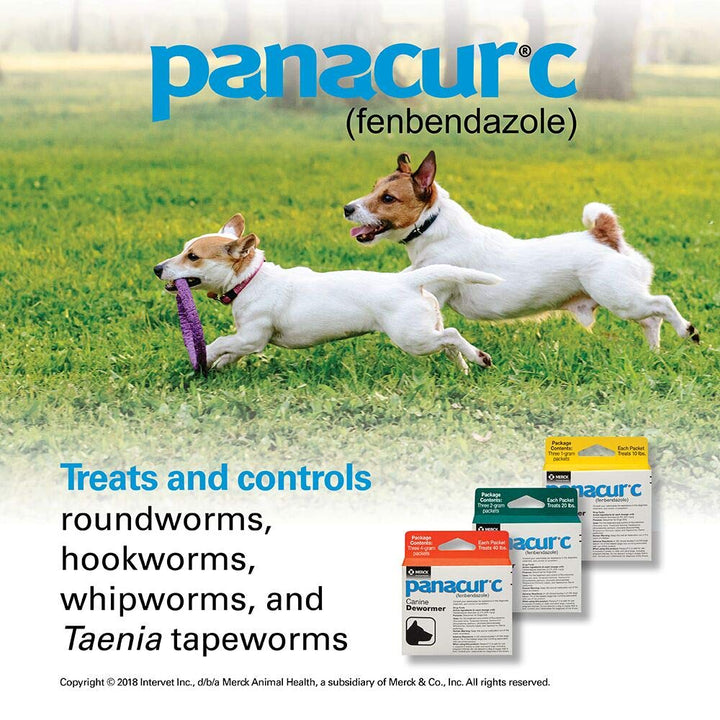 Panacur C Canine Dewormer, 2 g