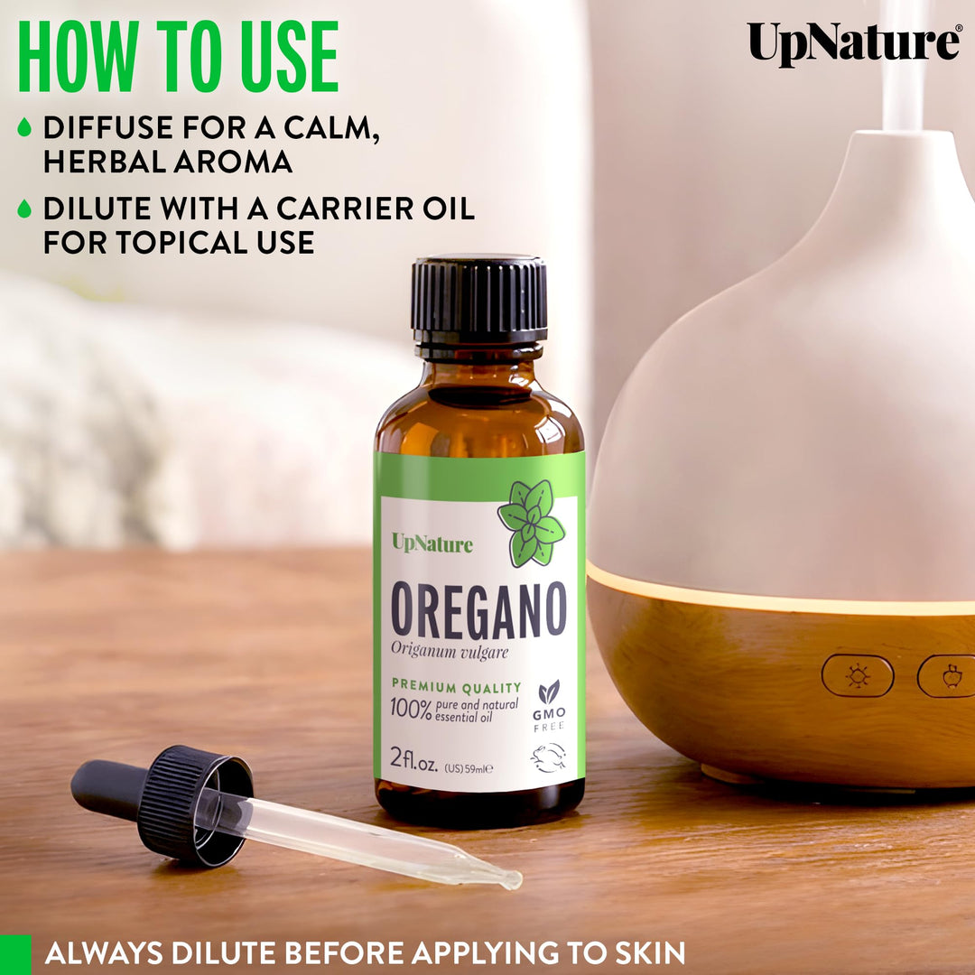 UpNature Oregano Essential Oil, 2 fl oz