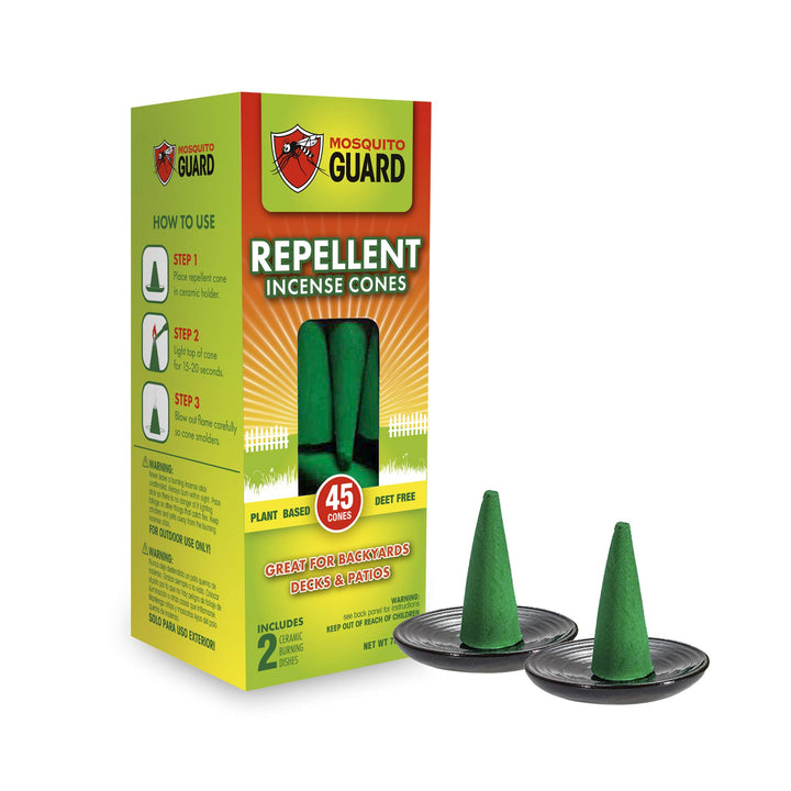 Mosquito Guard Mosquito Repellent Incense Cone, 45 Count