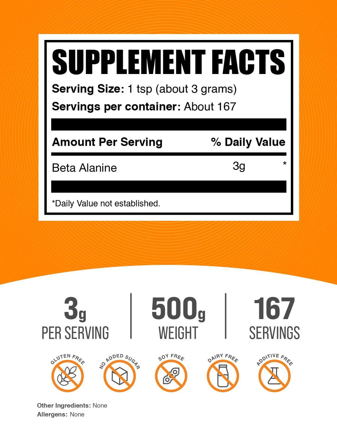 BULKSUPPLEMENTS.COM Beta Alanine Powder