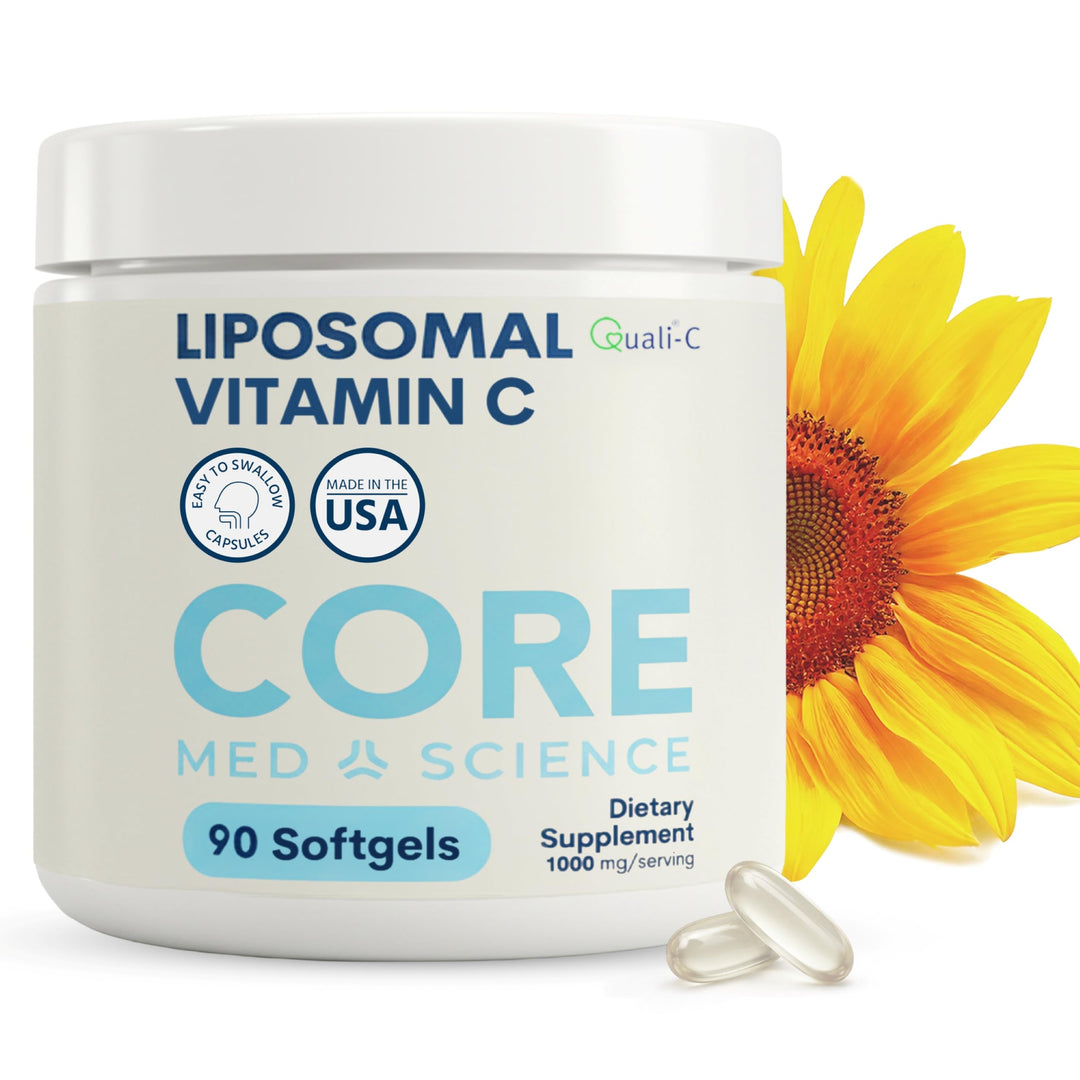 Core Med Science Liposomal Vitamin C, 1000 mg, 90 Count