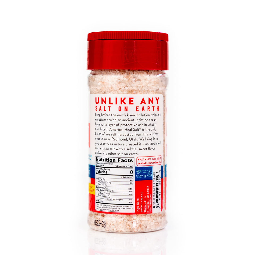 Redmond Real Sea Salt, 10 oz Shaker