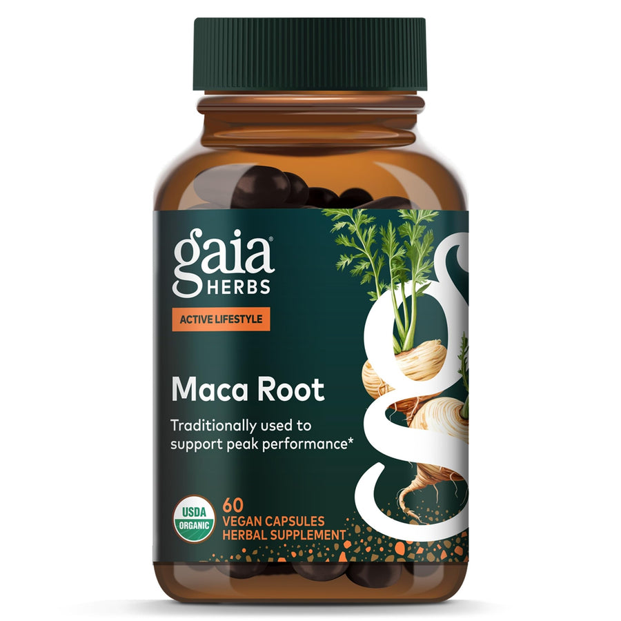 Gaia Herbs Maca Root, 60 Count