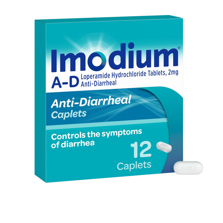 Imodium Multi-Symptom Relief Antidiarrheal And Anti-Gas, 12 Count