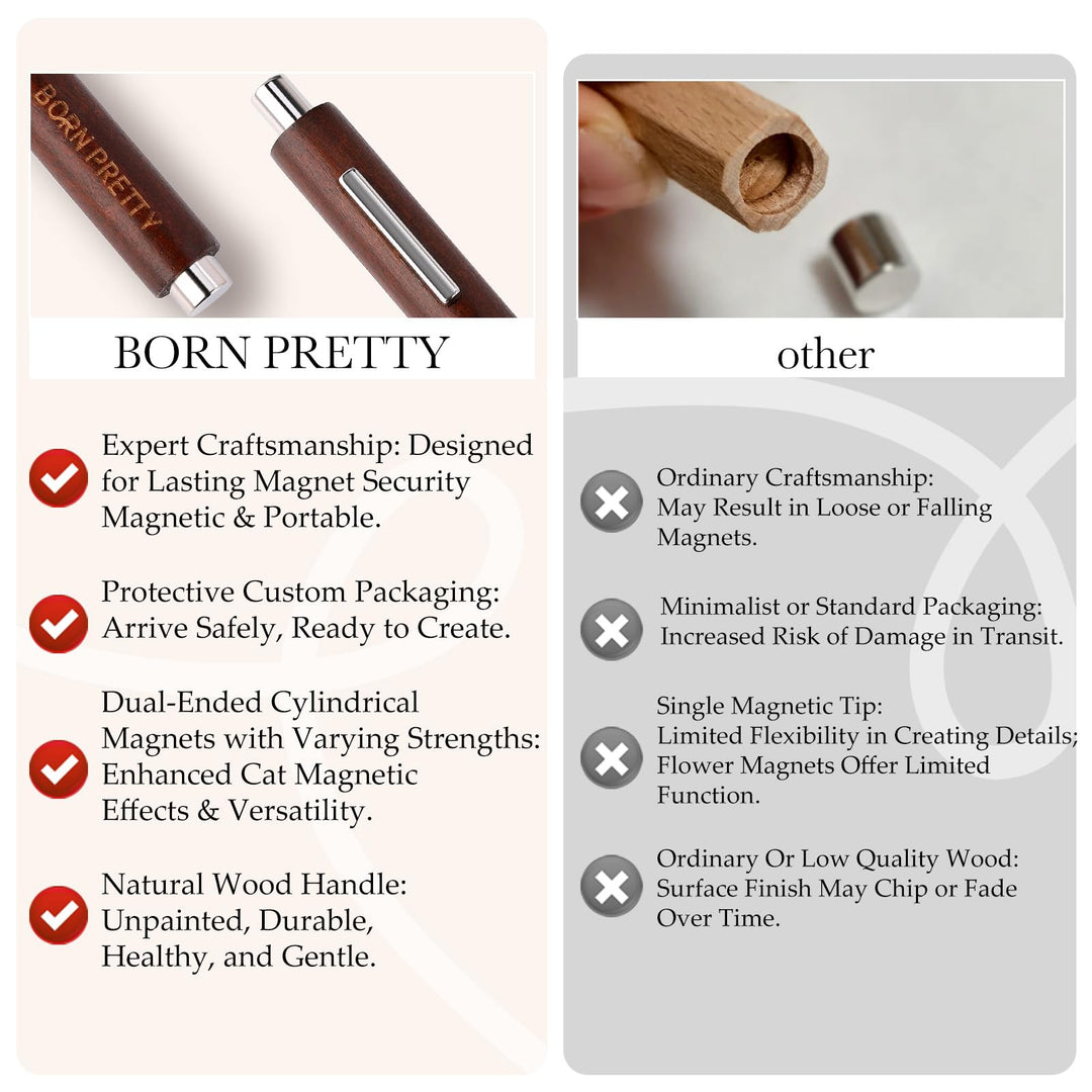 Born Pretty 3 In 1 Nail Magnet Pen