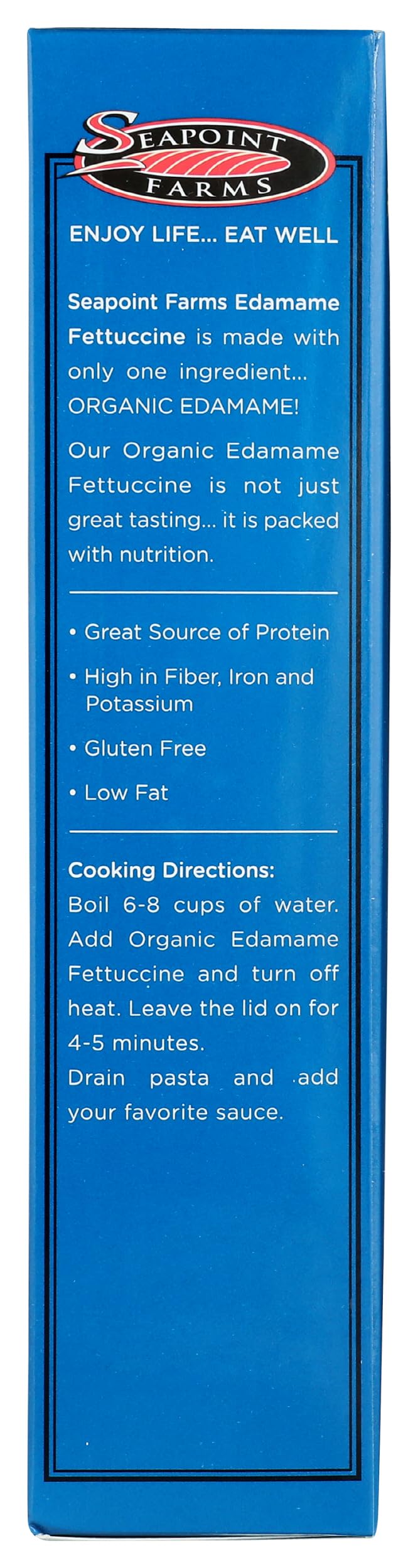 SEAPOINT FARMS Edamame Fettuccine, 7.05 oz