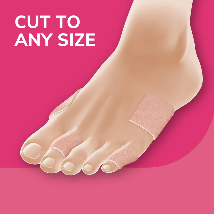 Dr. Scholl's Moleskin Padding, 3 Count