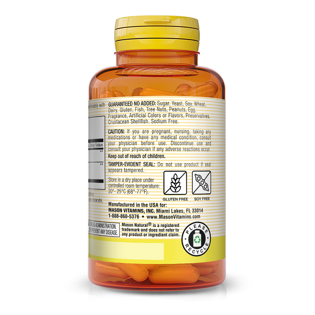 Mason Milk Thistle Supplement, 150 mg