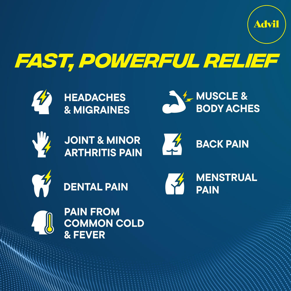 Advil Liqui-Gels Ibuprofen 200 mg