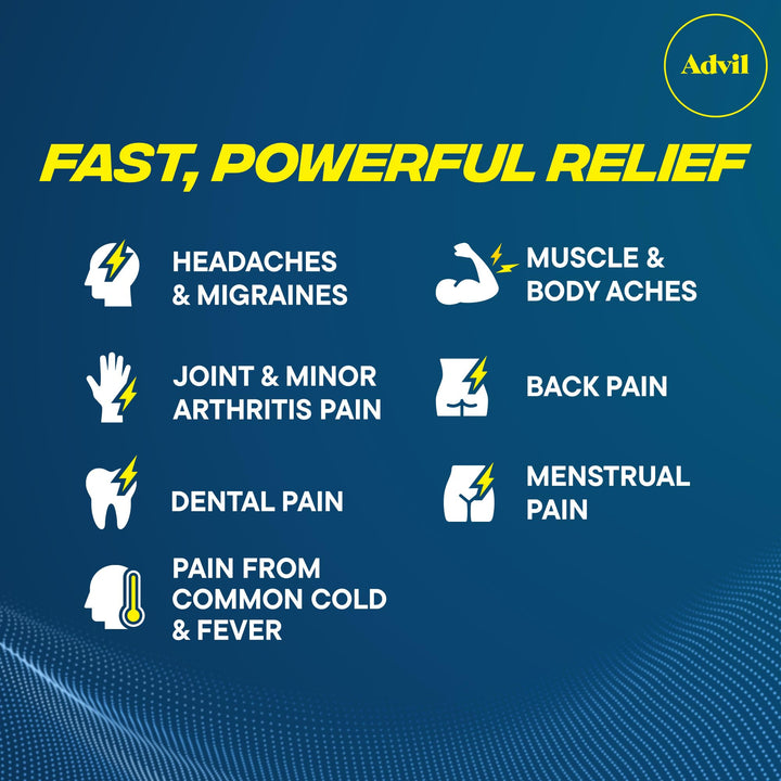 Advil Liqui-Gels Ibuprofen 200 mg