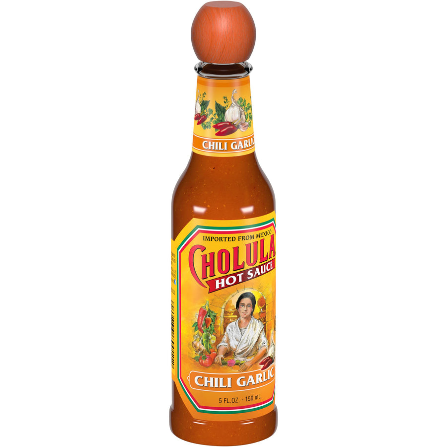Cholula Chili Garlic Hot Sauce, 5 oz