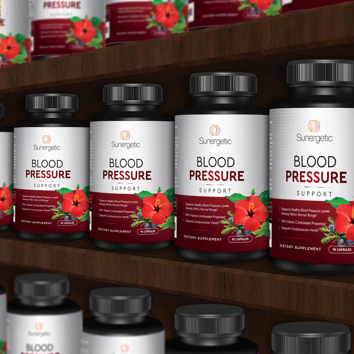 Sunergetic Blood Pressure Support Supplement, 90 Count