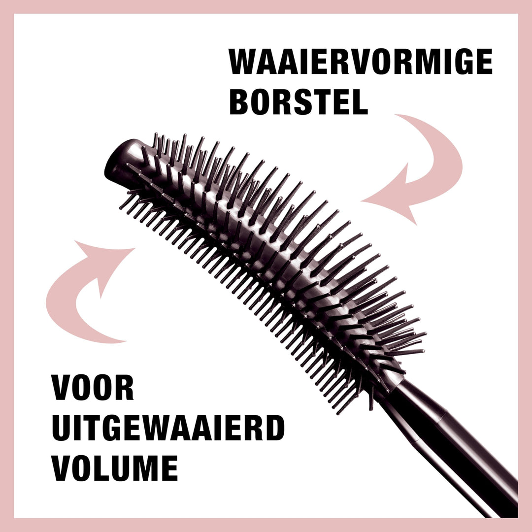 Maybelline Lash Sensational Washable Mascara, Very Black, 1 Count