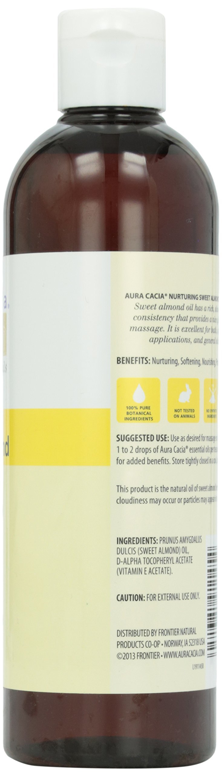 Aura Cacia Sweet Almond Skin Care Oil, 16 fl oz