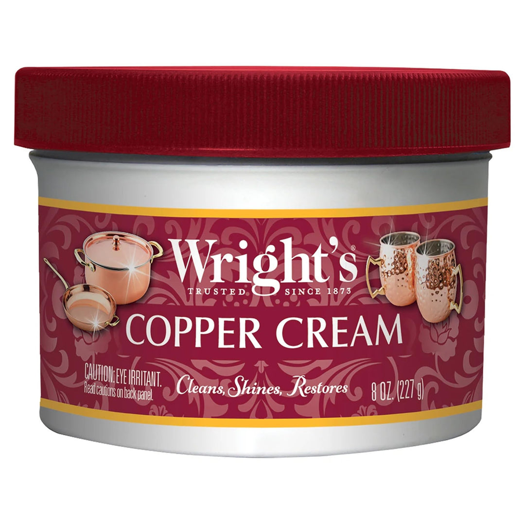 Wrights Baking Copper Brass Cream Cleaner, 8 oz