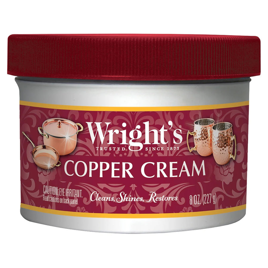 Wrights Baking Copper Brass Cream Cleaner, 8 oz