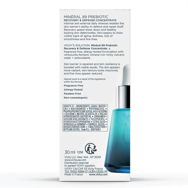 Vichy Mineral 89 Probiotic Fractions Concentrate Serum, 30 ml