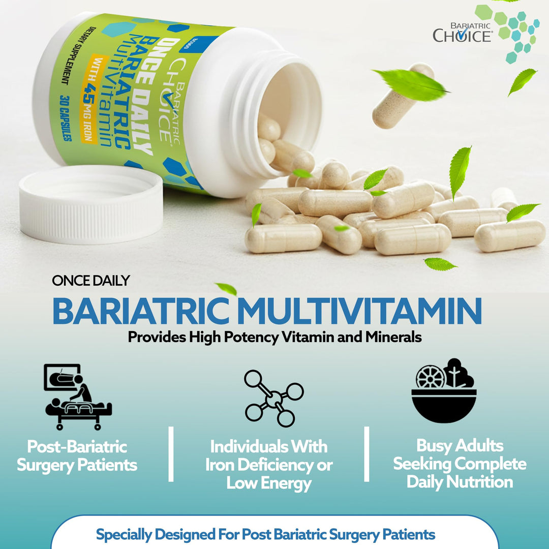 Bariatric Choice Multivitamin, Once Daily, 1 Month