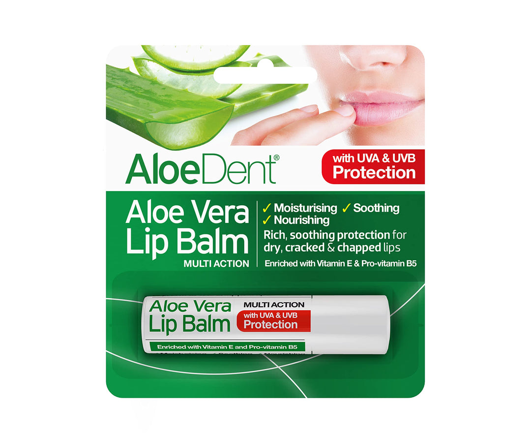 Aloe Dent Aloe Vera Lip Balm, 4 g