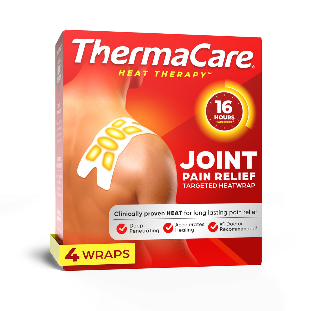ThermaCare Portable Heating Pads, 4 Count