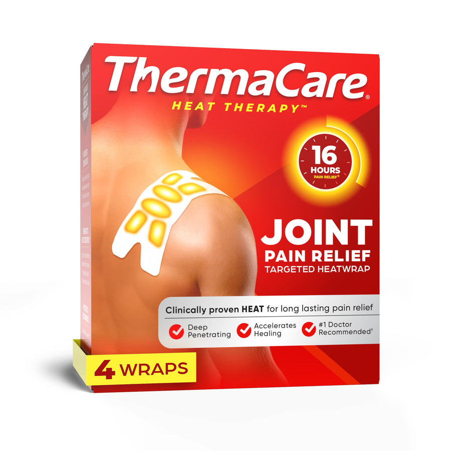 ThermaCare Portable Heating Pads, 4 Count