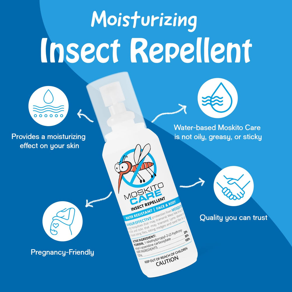 Moskinto Mosquito Repellent Spray, Travel Size