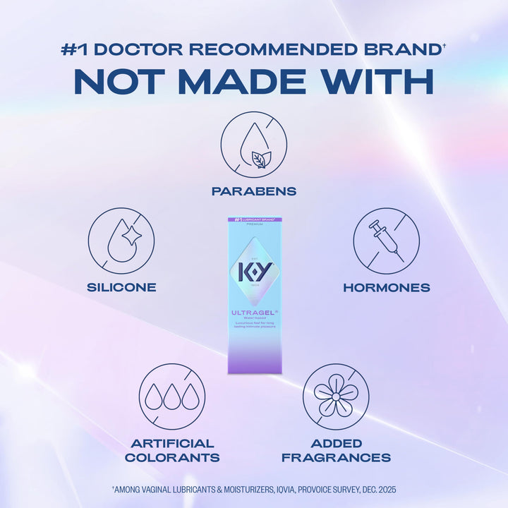 K-Y Ultragel Personal Lubricant, 1.5 fl oz