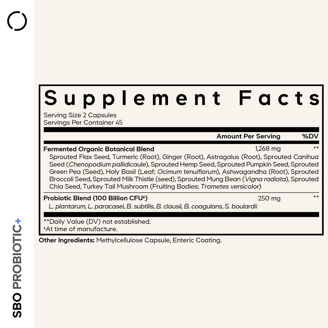 Codeage SBO Probiotics Capsules, 90 Count
