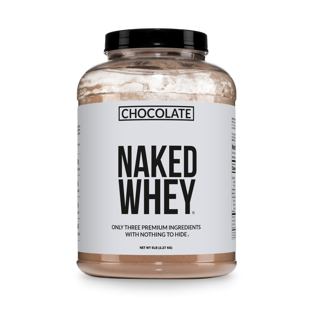 NAKED Whey Protein Powder, Chocolate, 5 lb