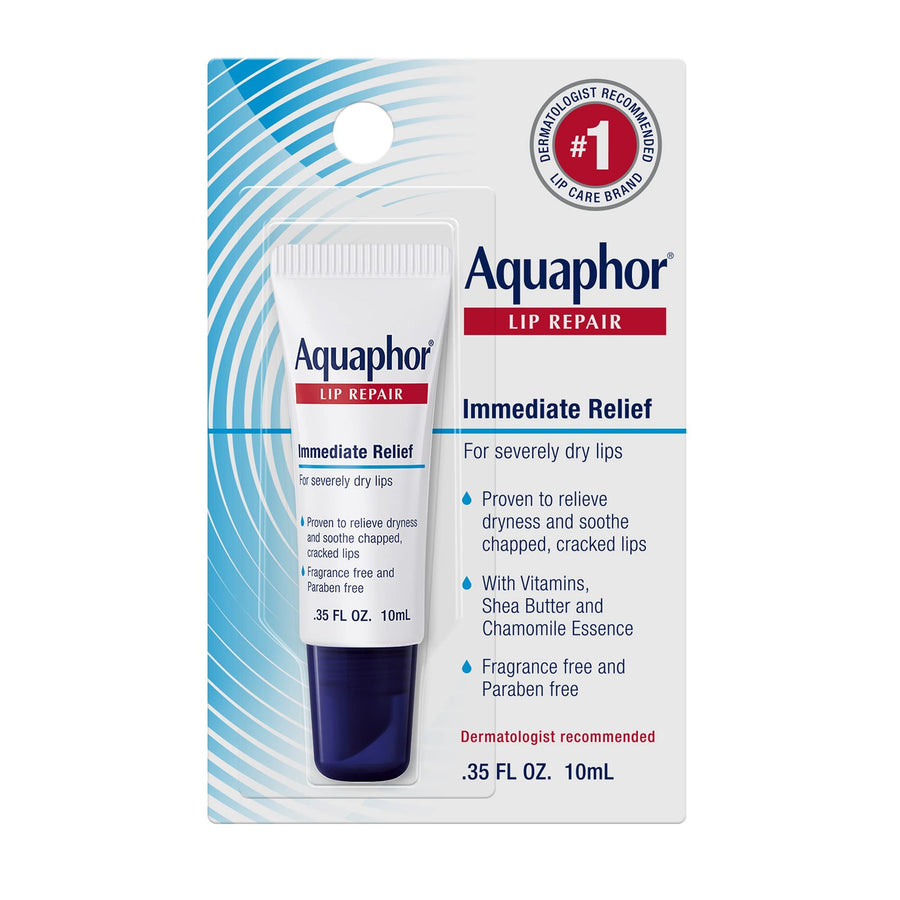 Aquaphor Lip Repair Ointment, 0.35 fl oz