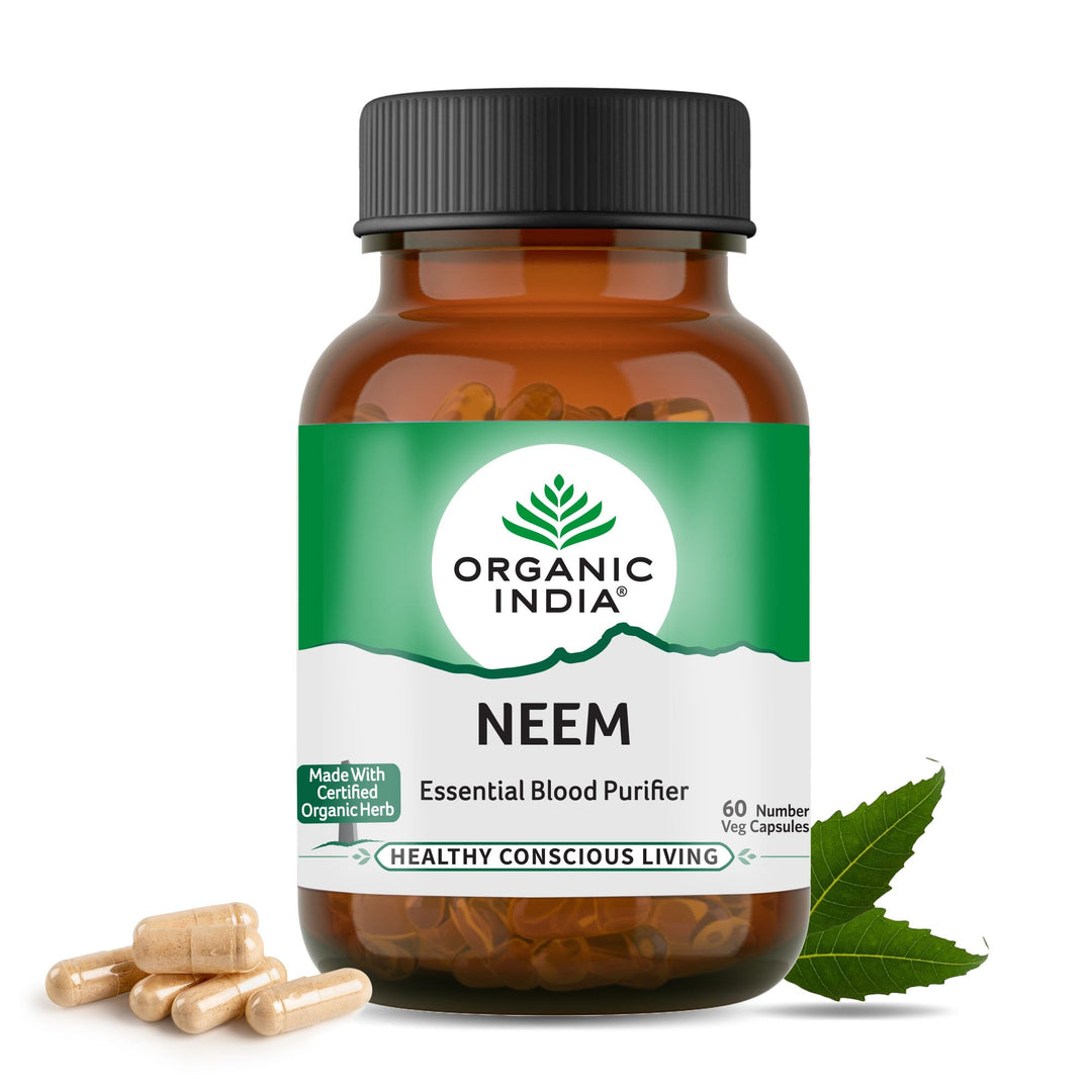 ORGANIC INDIA Neem, 60 Count