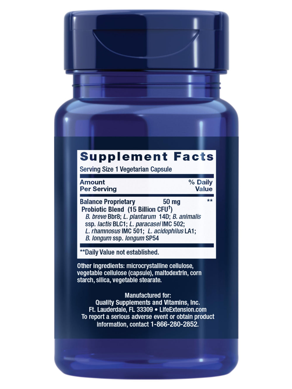 Life Extension Florassist Probiotic, 30 Count
