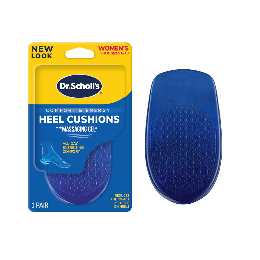Dr. Scholl's Comfort Heel Cushions, Size 6-10, 1 Pair