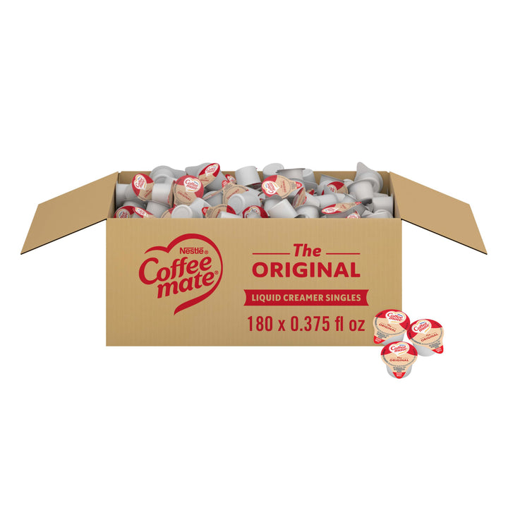 Coffee Mate Original Non-Dairy Creamer Singles, 0.375 oz, 180 Count
