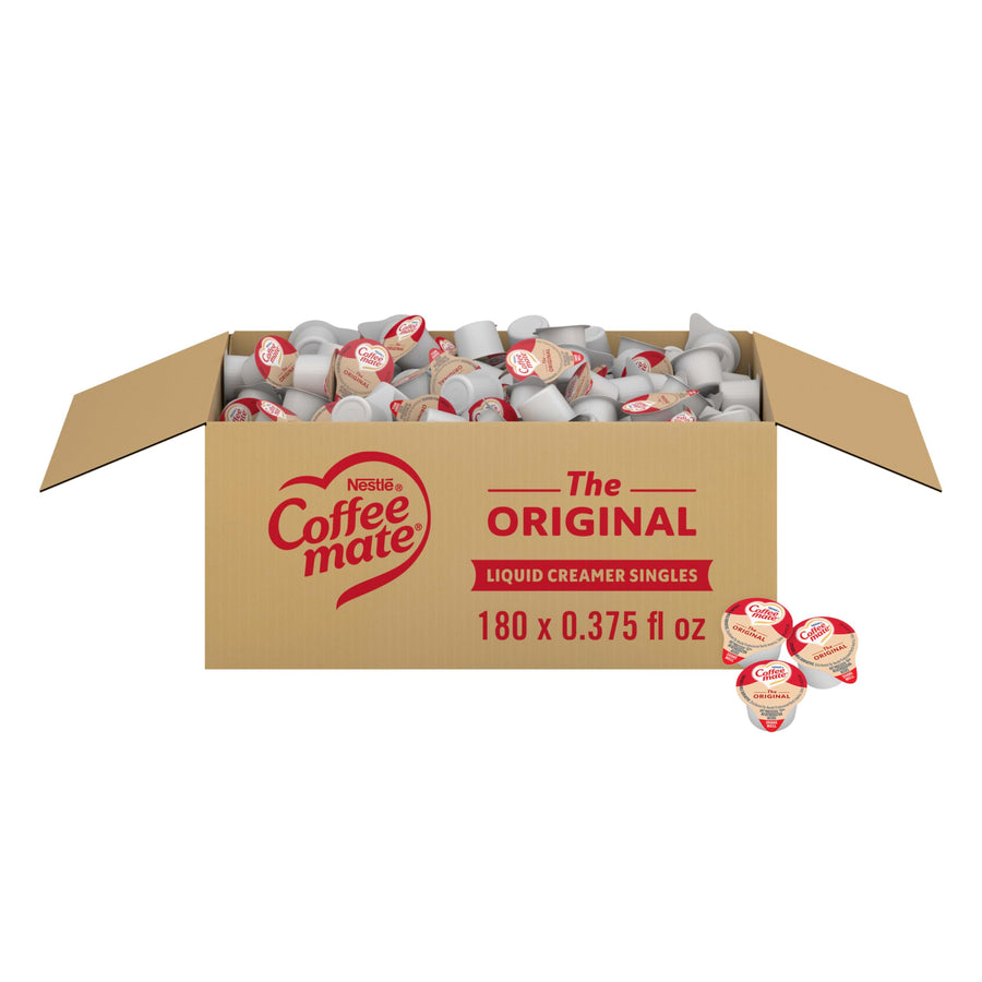 Coffee Mate Original Non-Dairy Creamer Singles, 0.375 oz, 180 Count