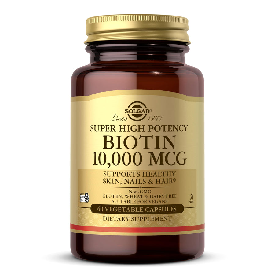 Solgar Biotin 10000 mcg, 60 Count