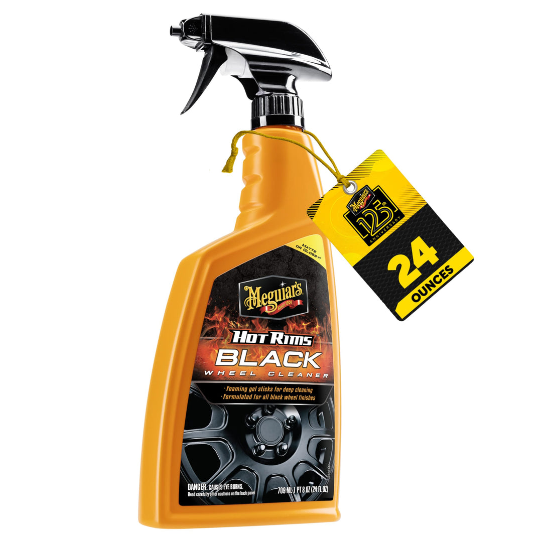 Meguiar's Hot Rims Black Wheel Cleaner, 24 oz