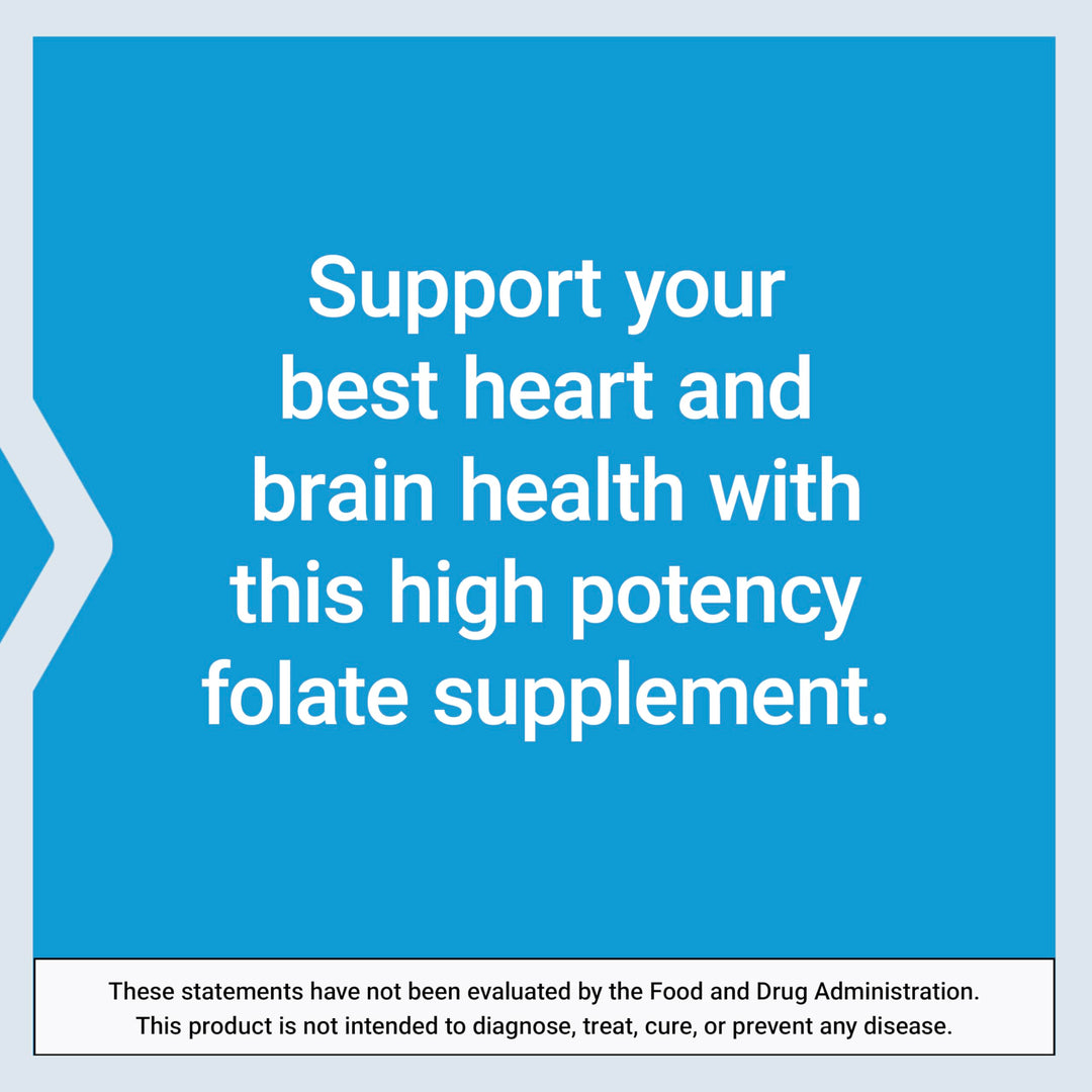 Life Extension Optimized Folate, High Potency, 8500 mcg, 30 Count