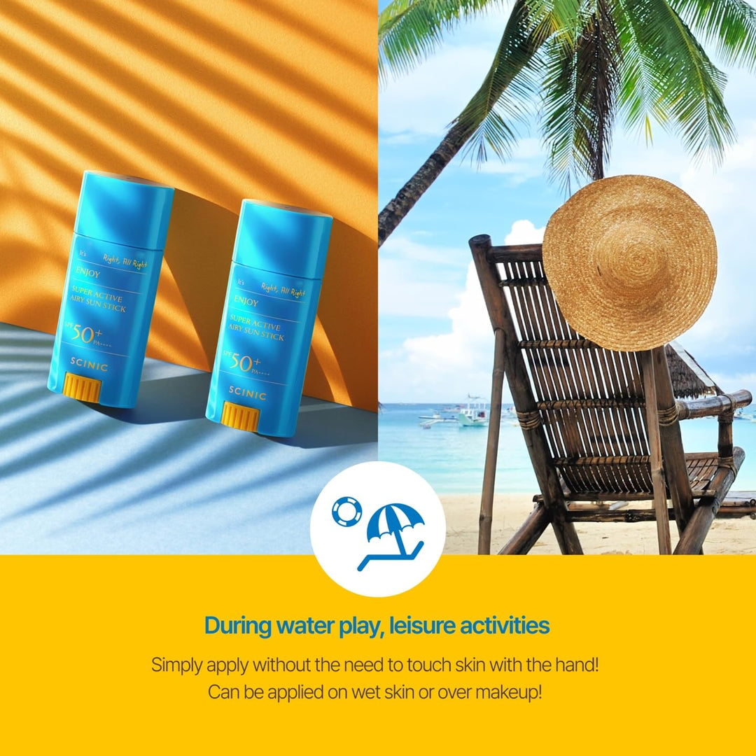 SCINIC Super Active Airy Sun Stick, 15 g