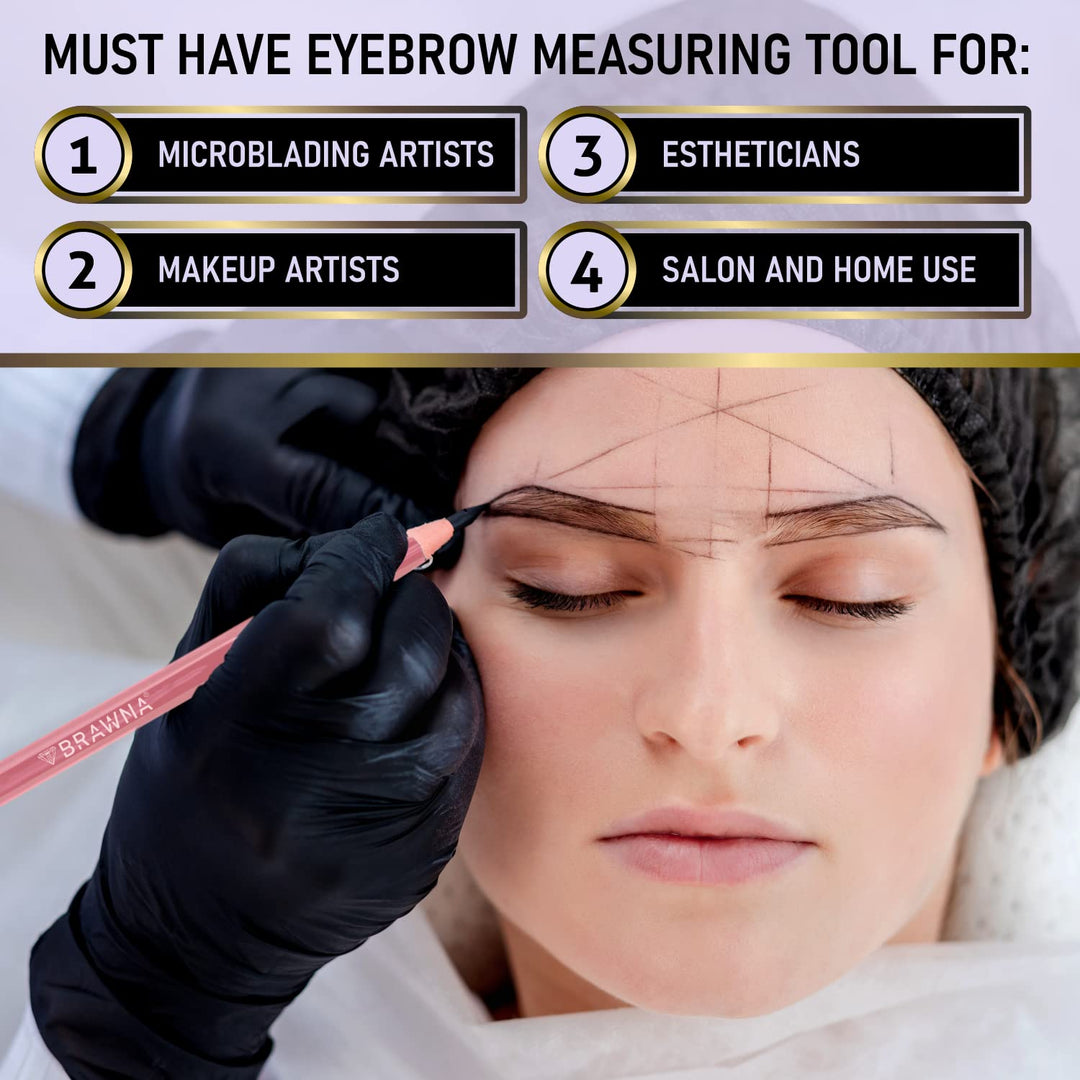 BRAWNA Eyebrow Mapping String, Black, 30 m