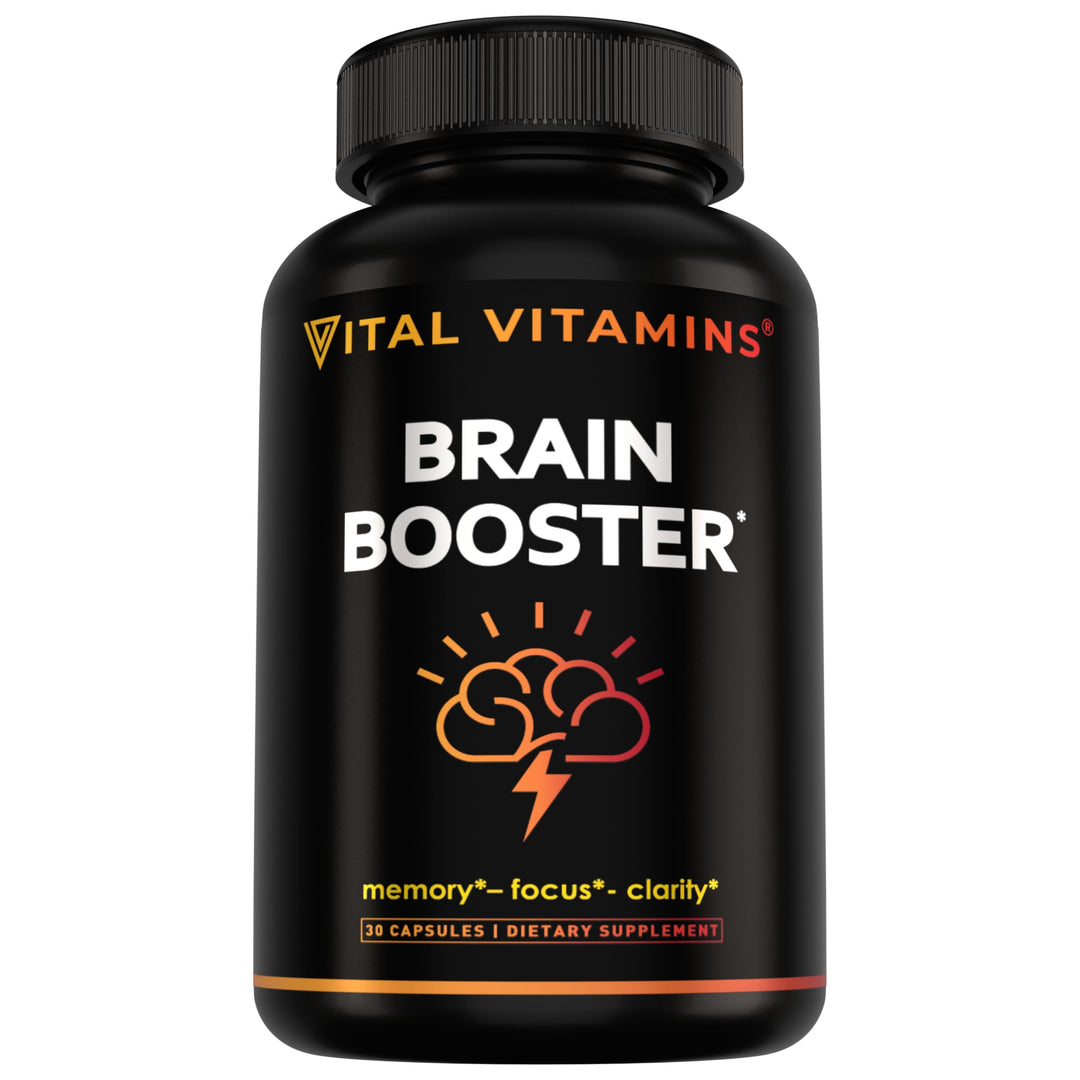 Vital Vitamins Brain Supplement And Nootropics Booster