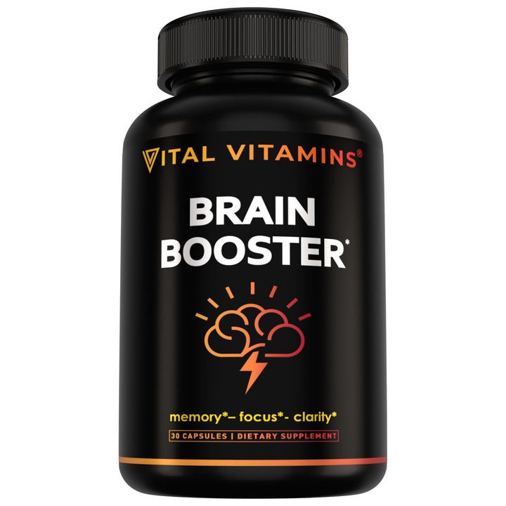Vital Vitamins Brain Supplement And Nootropics Booster