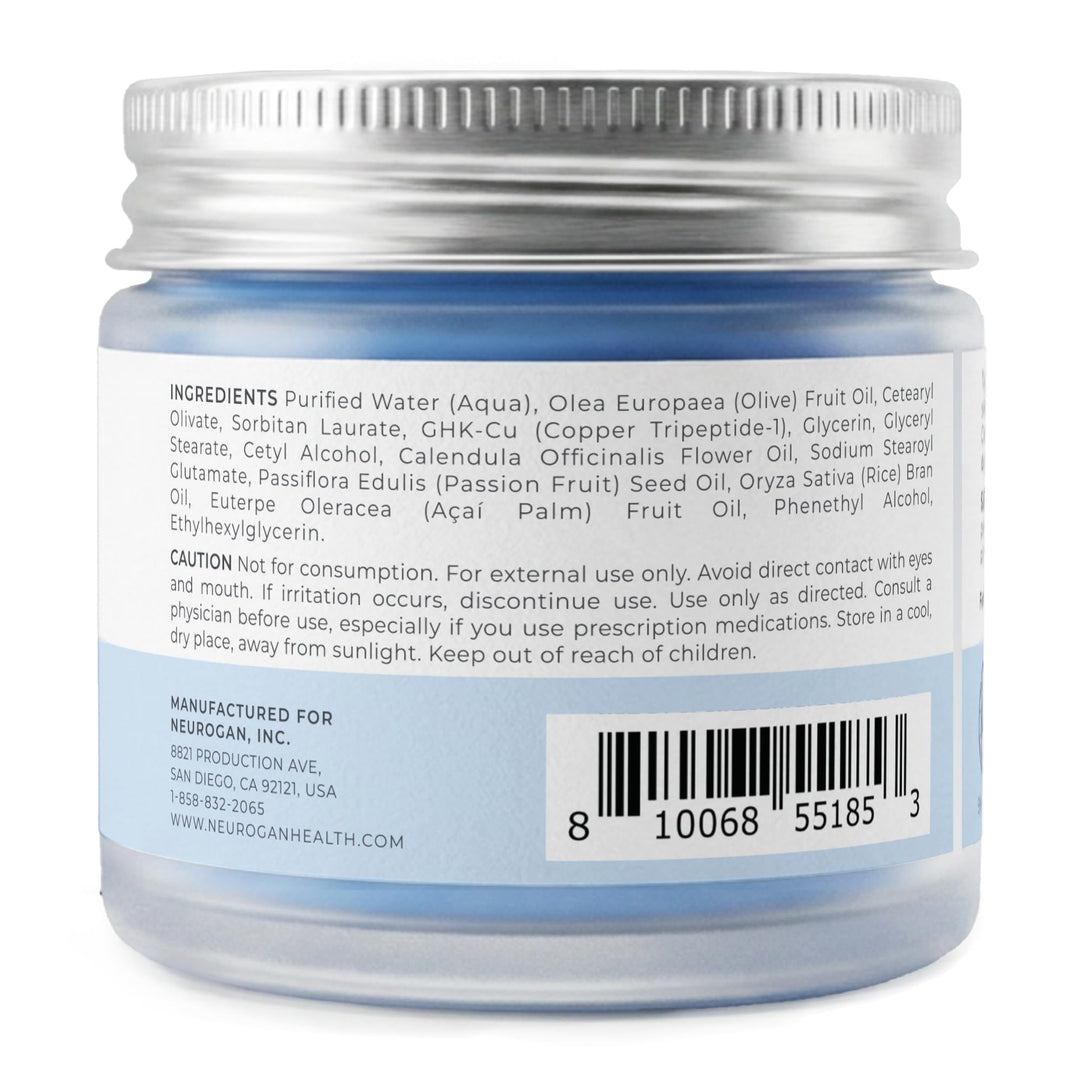 Neurogan GHK-Cu Copper Peptide Face Cream, 2400 mg