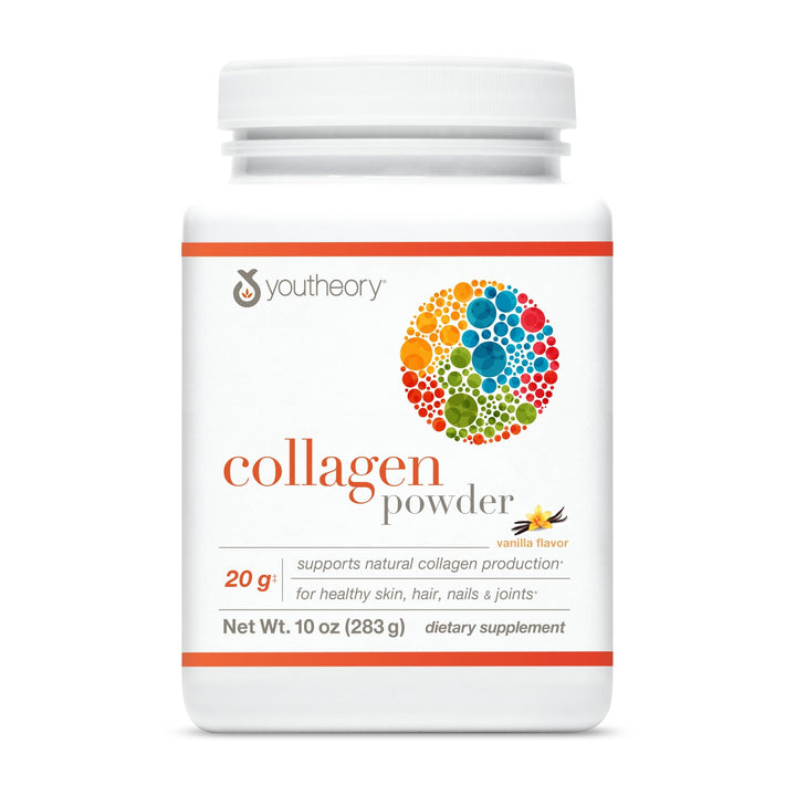 Youtheory Collagen Powder, Vanilla, 10 oz