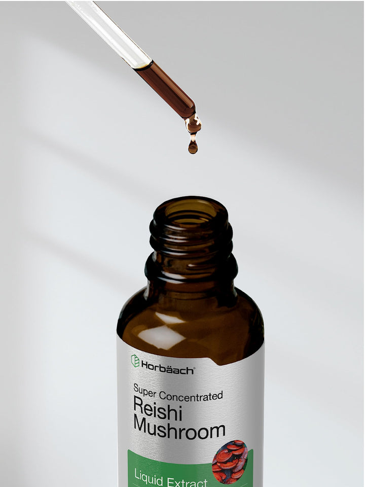 Horbäach Reishi Mushroom Extract Tincture, 2 fl oz