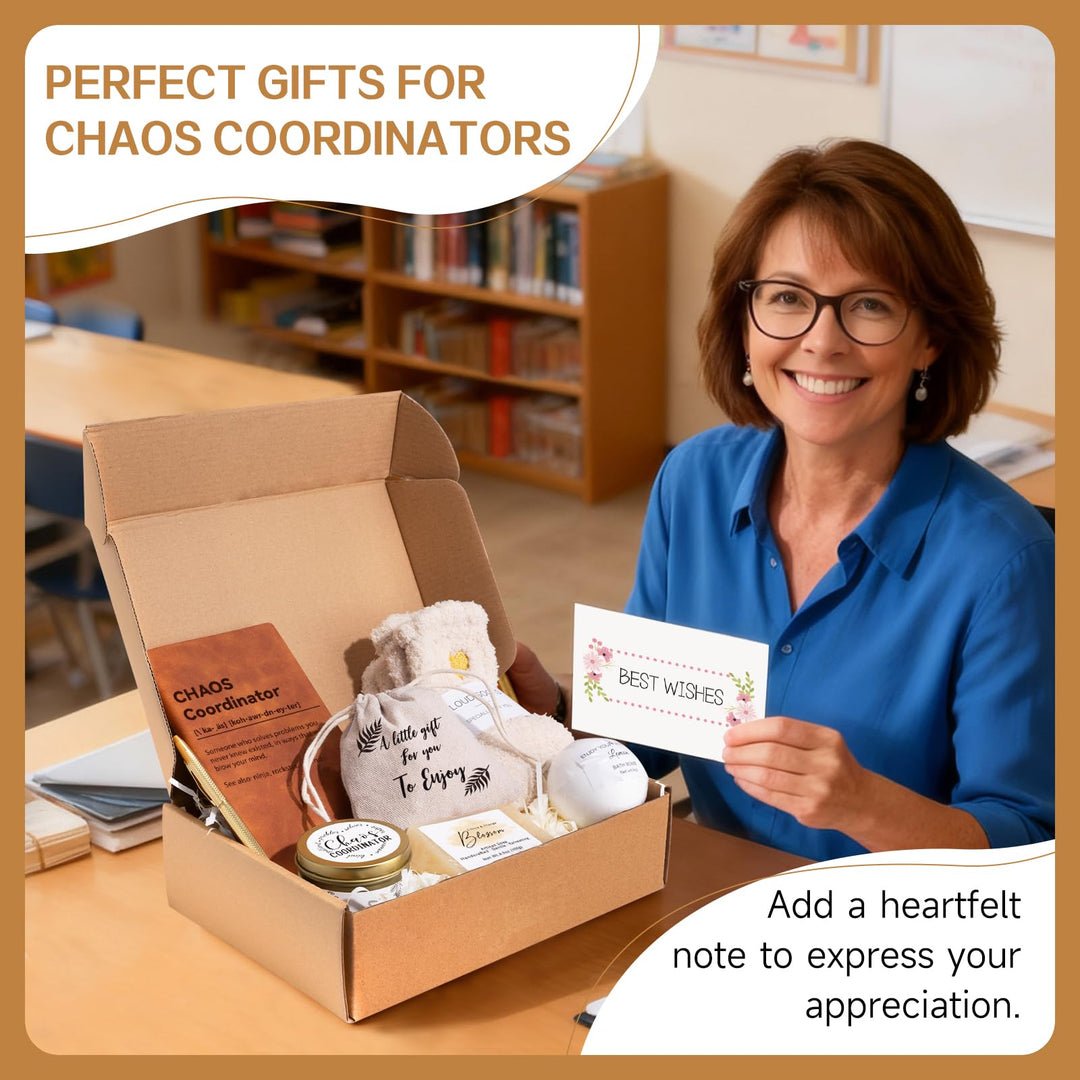 iAOVUEBY Chaos Coordinator Gift Set, Brown